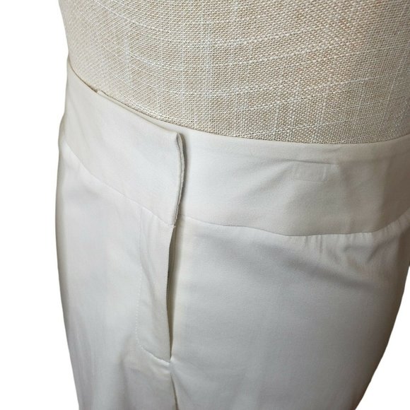 Worthington 2 pc ,VNT White Pants Suit S 14 Cotton, Y2K ,Monochromatic ,Preppy - Picture 3 of 12